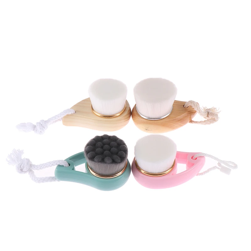 1pc Face Clean Brush Wash Deep Cleansing Soft Fiber Mild Massager Facial Care Skin Pore New | Красота и здоровье
