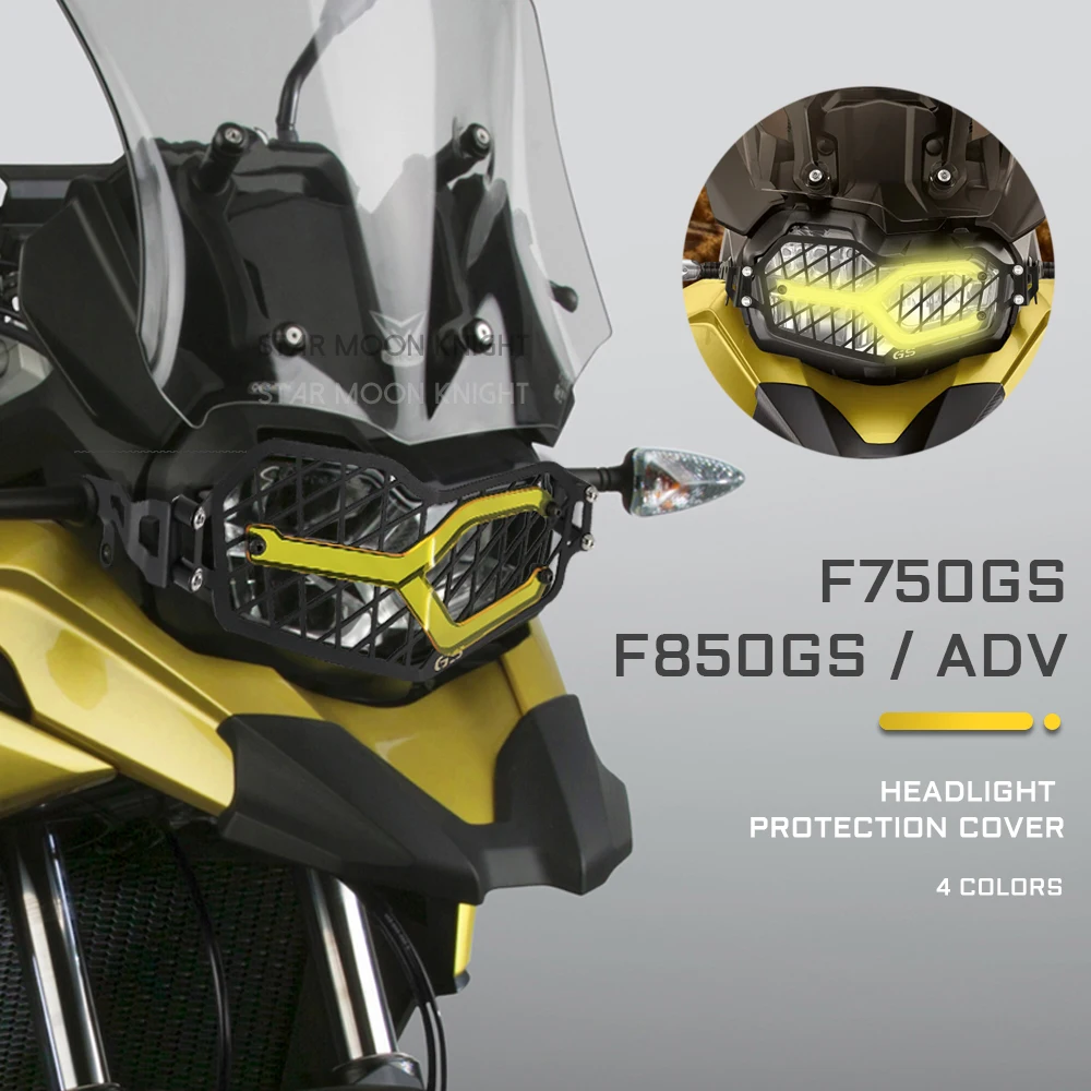 NEW Motorcycle Headlight Head Light Guard Protector Cover Grille Protection Grill For BMW F750GS F850GS ADV F850 Adventure | Автомобили и