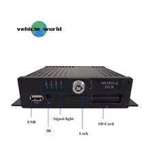 4CH AHD 1080P sd-карта Мобильный DVR