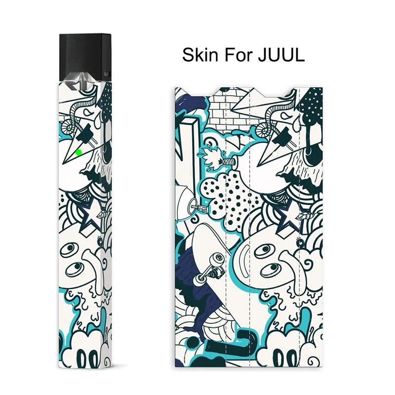 Galaxy/камуфляжная наклейка печать кожи для Juul крышка пленка чехол для Juul электронная сигарета