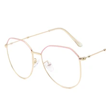 Унисекс Новые многоугольные необычные очки тонкая рамка художественные солнечные очки Рамка Повседневная индивидуальная Мода легкие очки для чтения