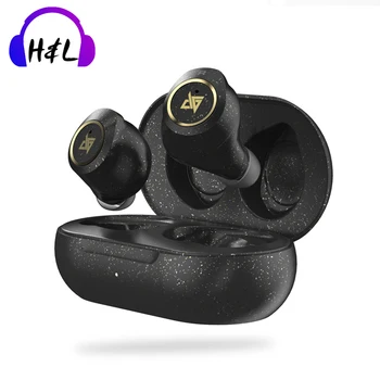 

AT200 TWS True Wireless Earphones Bluetooth Headphones 5.0 Touch Control Earbuds IPX5 Waterproof Noise Reduction Headset