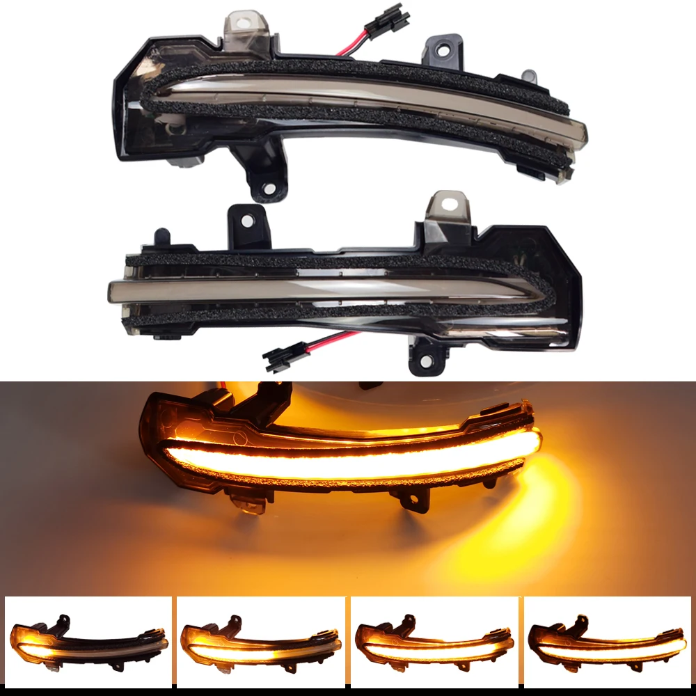 

LED Repeater Light Mirror Flashing Light Dynamic Turn Signal Blinker For Nissan Klcks P15 Note E12 bluebird Lannia Sylphy