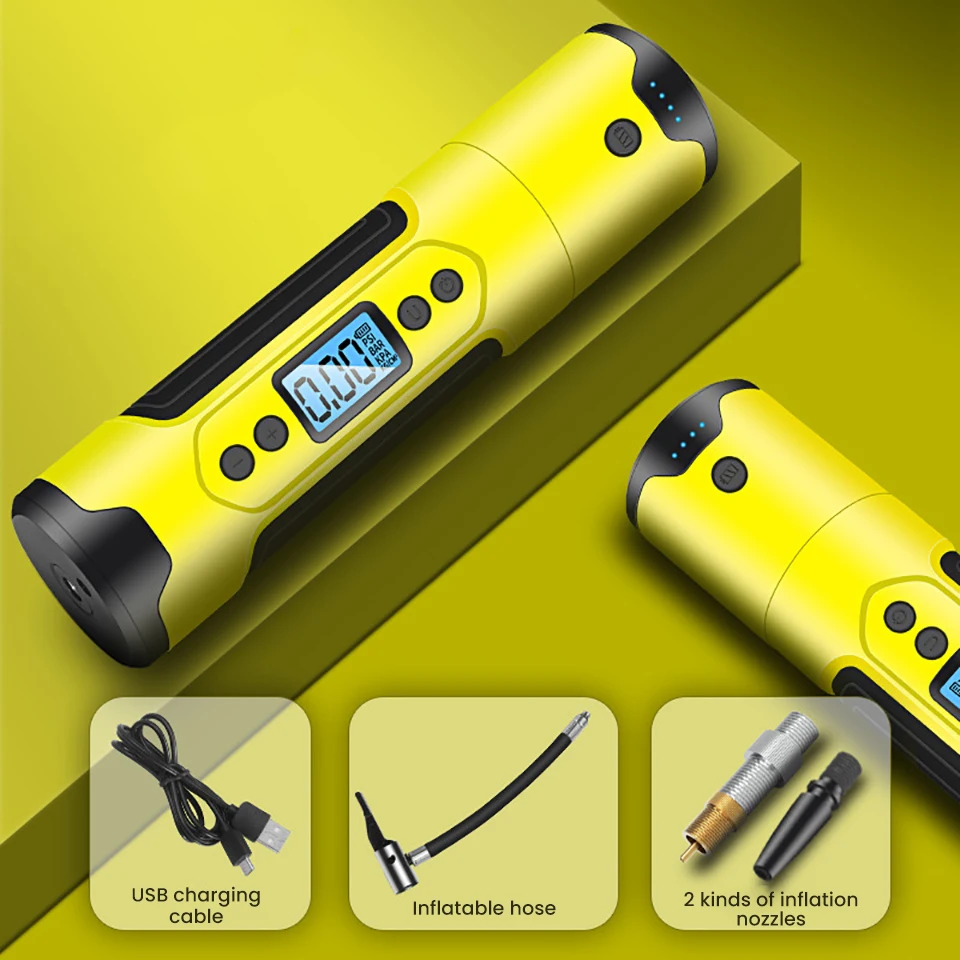 AOSHIKE 150PSI 12 В портативный воздушный компрессор мини-насос портативный воздушный насос беспроводной электрический насос для шарикового велосипеда и автомобильных шин