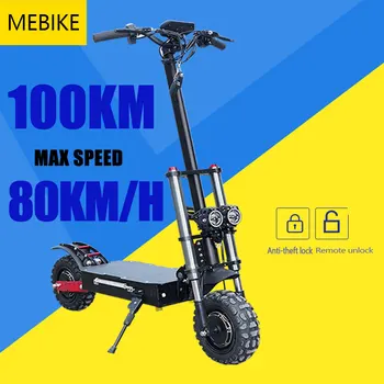 Kaufen EU LAGER 60V 3200W 11 Zoll Elektrische Roller 100 Abstand 70 Km/h Faltbare Elektrische Tretroller Leistungsstarke Erwachsene Elektrische Roller