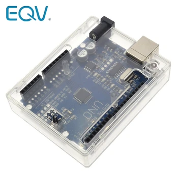 

Transparent Box Case Shell for Arduino UNO R3 MEGA328P (Doesn't include UNO R3)