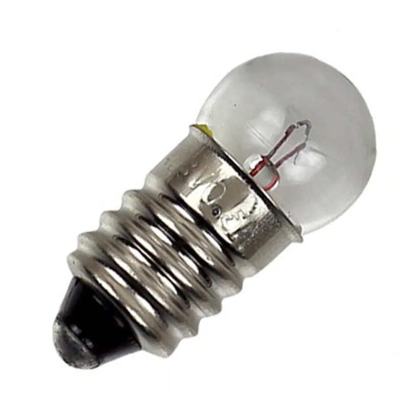 100 шт. E10 лампы G11 с винтовой базой фонариком 3 5 в 0 2 а|lamp lamp|lamp e10lamp bulb |