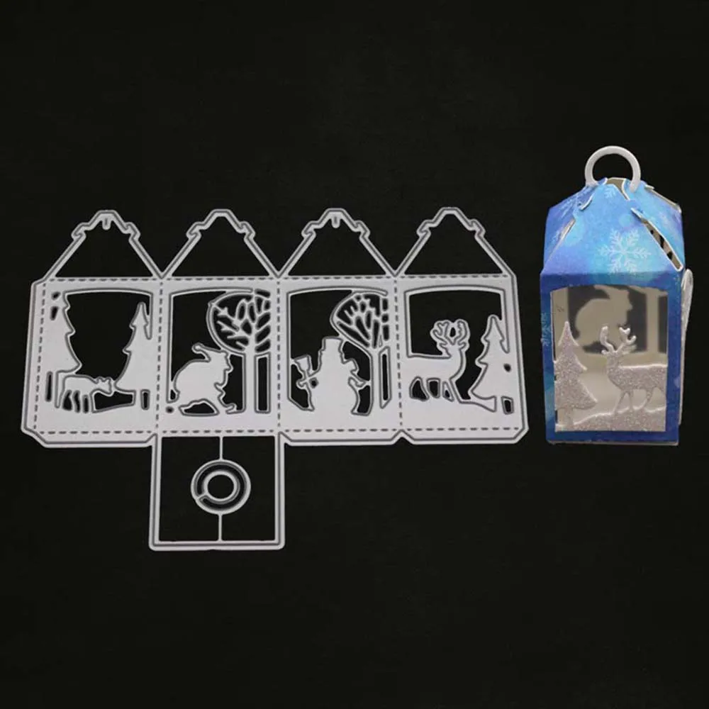 

Gowing 141x109mm Christmas Box Metal Cutting Dies For DIY Dies Scrapbooking Photo Album Craft Die Embossing Template Knife Mold