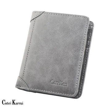 

Catei Karrui 2020 new men's wallet short wallet men dollar clip retro card package AliExpress men's wallet