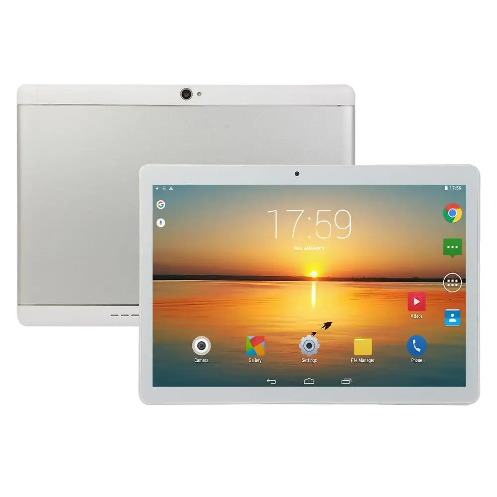 Günstige KIVBWY 10 zoll Tablet Pc Octa Core 4G Anruf Google Markt GPS WiFi FM Bluetooth 10,1 Tabletten 6G + 64G Android 8.0 tab