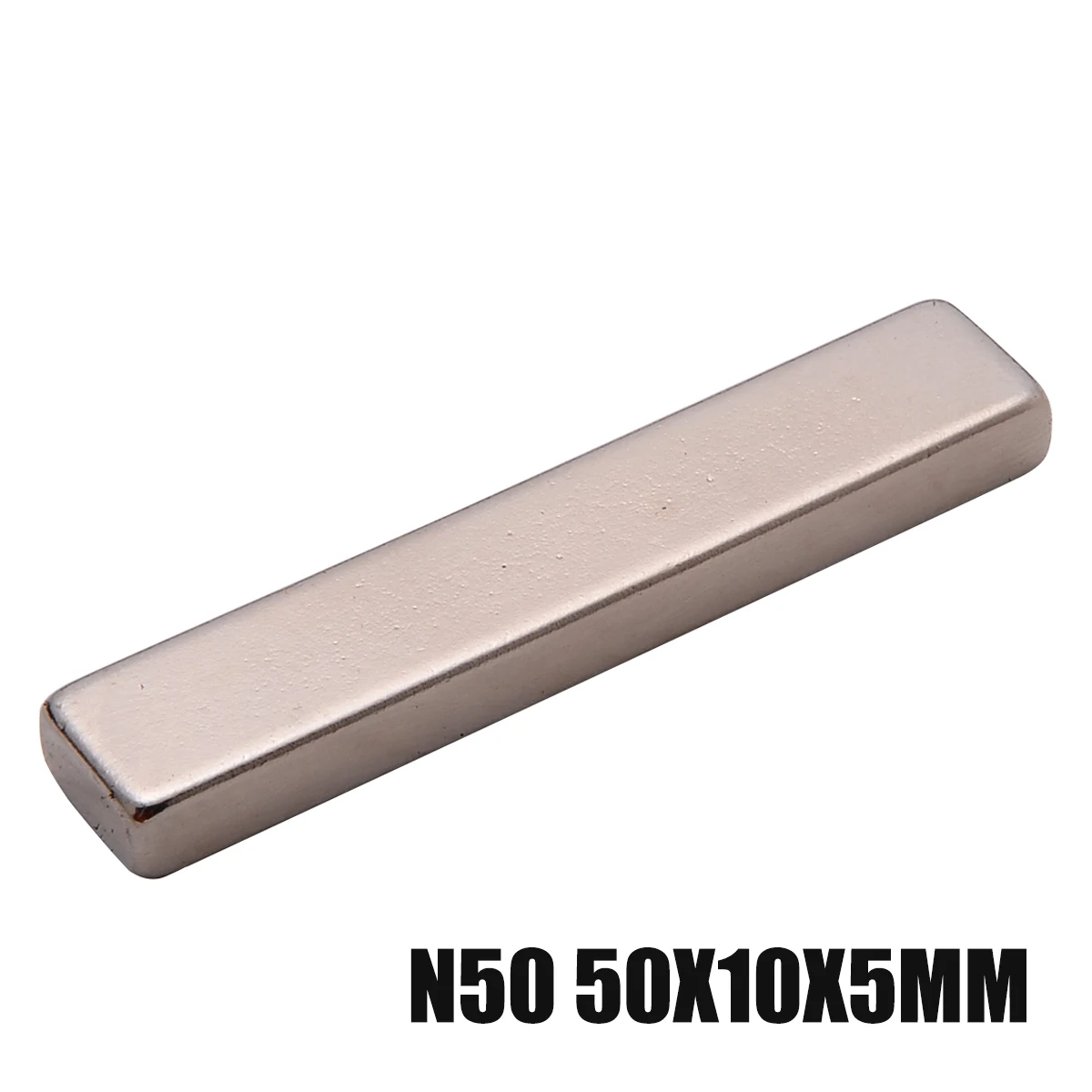 NdFeB магнитный N50 сильный Длинный Блок Магнит Неодимовый прямоугольный 50x10x5 мм редкоземельный магнит для промышленного оборудования инструмент
