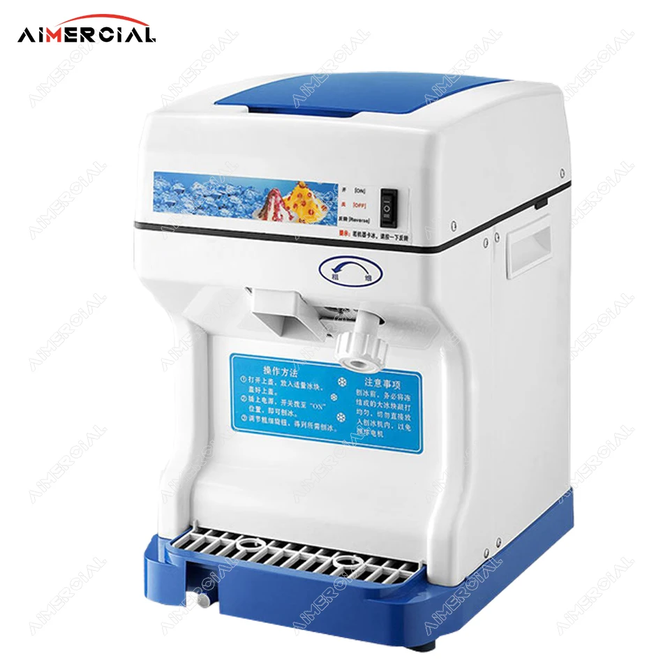 PROD 4000014675414 HK168 commercial ice shaver machine electric ice
crusher machine ice crusher blender with capacity 120KG/H
