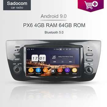 

PX6 IPS 1 din Android 10.0 8 Core 4GB + 64G ROM Car DVD Player GPS Glonass Map autoradio car radio For Fiat DOBLO 2010 2013 2014
