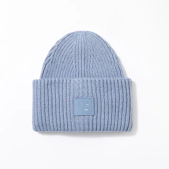 AC Studios Smiling face Beanie Skull Caps knitted Cashmere Eye Warm Couple Lovers Acne Hats Tide Street Hip-hop Wool Cap Adult 25
