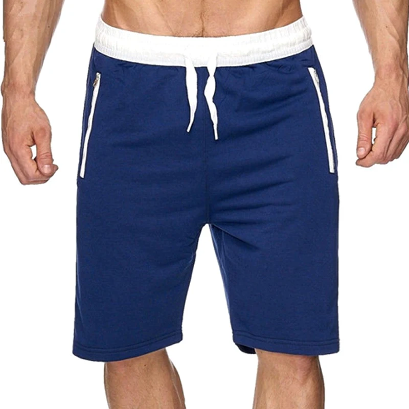 

Men's Shorts Running Sports Gym Training Shorts Summer Men Clothing streetwear joggers sweatpants Casual Shorts with Pocket #w