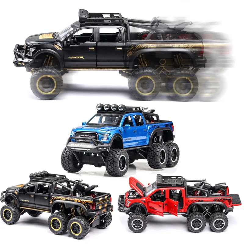 1:24 ford f150 модель автомобиля сплав литая игрушка оттягивается детские игрушки коллекционные вещи бесплатная