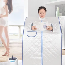 2Л терапия спа-салон домашняя Портативная Складная сауна комната выгодная для кожи инфракрасная потеря веса калории ванна спа расслабляет усталость