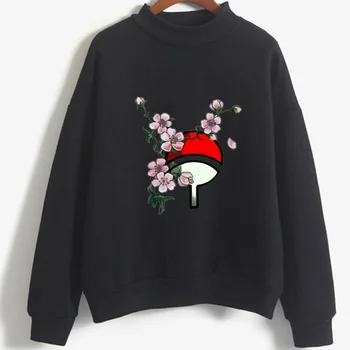 

Harajuku Cool New Naruto Uchiha Sasuke and Itachi Turtlenck Sweatshirt Men Women Long Sleeve Anime Quality Streetwear Pullover