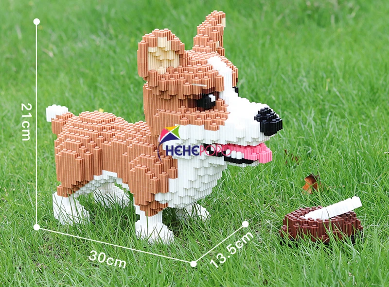 4819 шт. Детский конструктор Keji Dog 30 см|nano block|magic blocksblocks for kids |