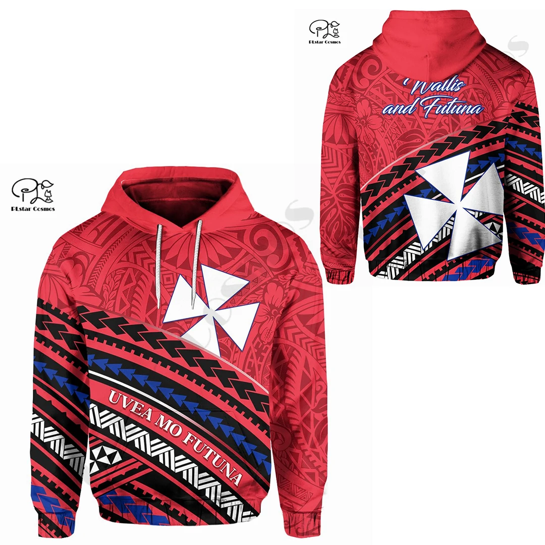 PLstar Cosmos 3Dprint 최신 지갑 Et Futuna 폴리네시아인 하라주쿠 스트리트웨어 웃긴 인과 독특한 유니섹스 후드/스웨트 셔츠/지퍼 2 