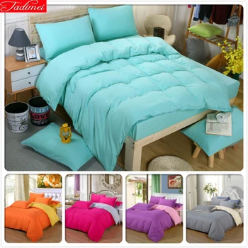 

3pcs 4pcs Bedding Set 1.5m 1.8m 2.0m 2.2m Bed Sheet King Queen Twin Double Single Size Duvet Cover Pillowcase Bed Linen Bedlinen