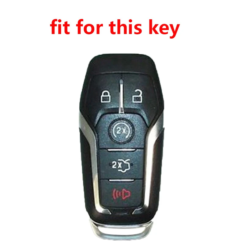 Un gris et porte-clés - Coque de protection pour clé télécommande, étui en  TPU pour Ford Fusion Edge Mustang - Cdiscount Bagagerie - Maroquinerie