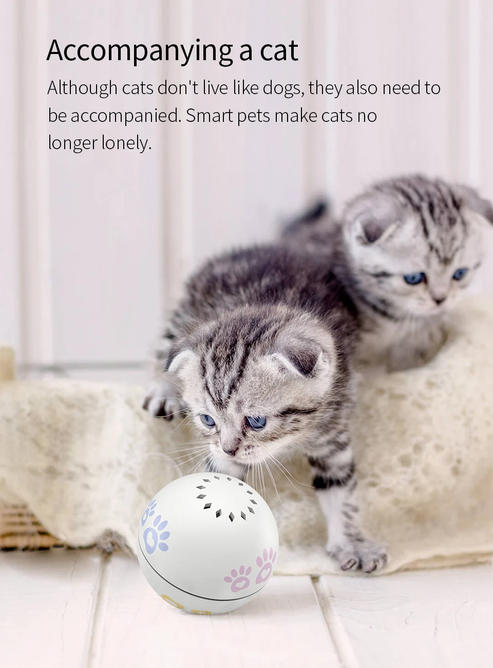 Intelligent companion cat ball9