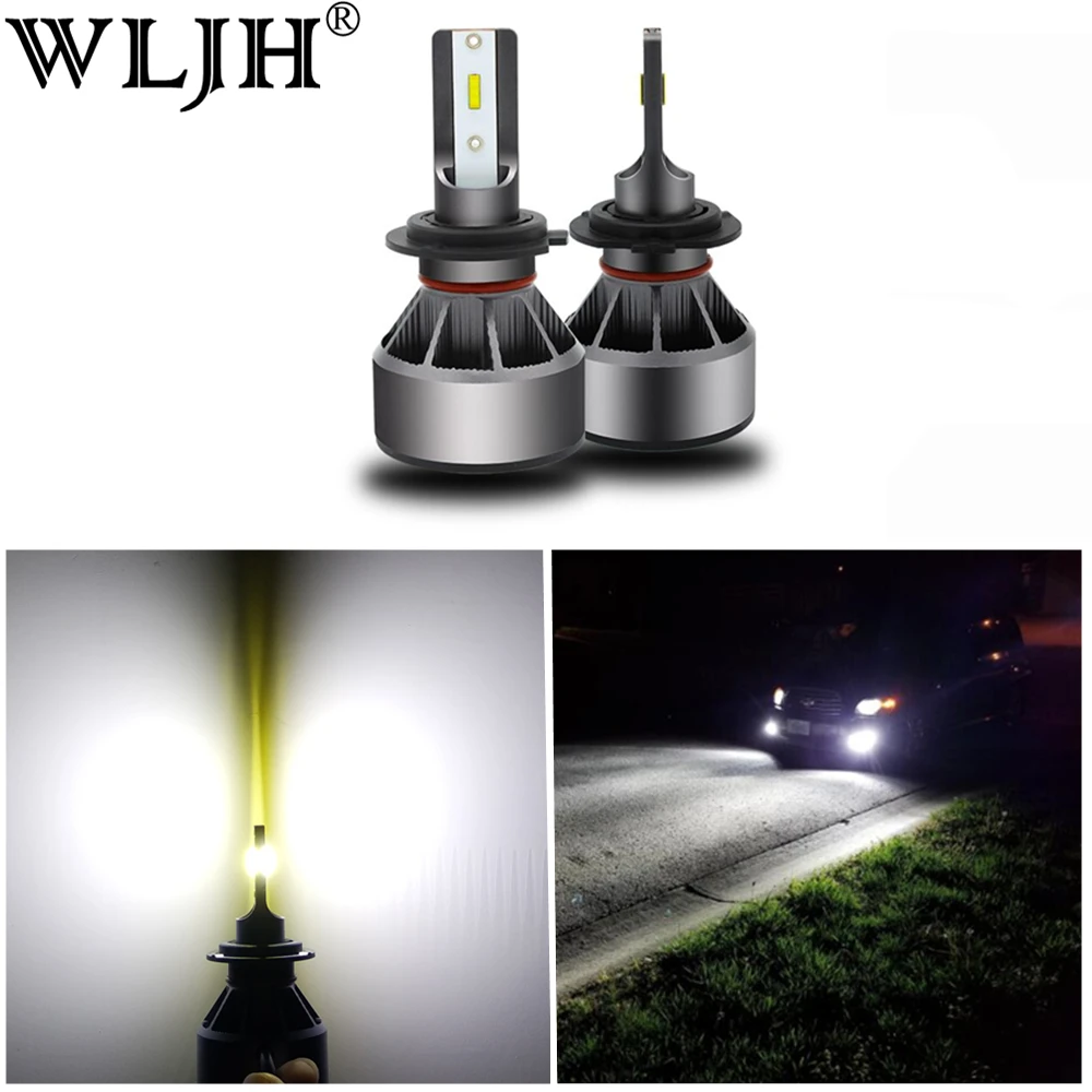 

WLJH Canbus White 12V 24V T15 921 W16W Led License Plate Backup Reverse Light Bulb H7 Headlight Headlamp for 2001-2015 Volvo S60
