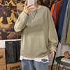 LEGIBLE 2022 Autumn Long sleeve T-Shirt Women Basic Tee Shirt Oversize T Shirt Women Casual O-neck Women tshirt plus size ► Photo 2/6