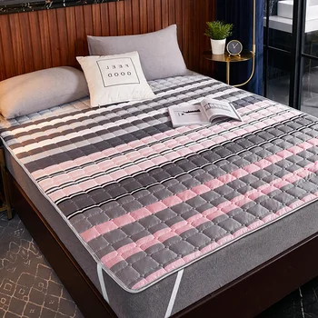 

New Comfortable soft flannel thick mattress Foldable Floor Tatami student dormitory sponge Mattress king queen twin size