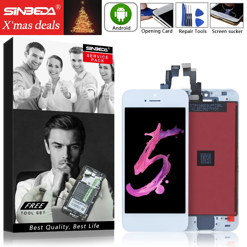 Специальная цена без битых пикселей для iPhone 5C ЖК-дисплей сенсорный экран