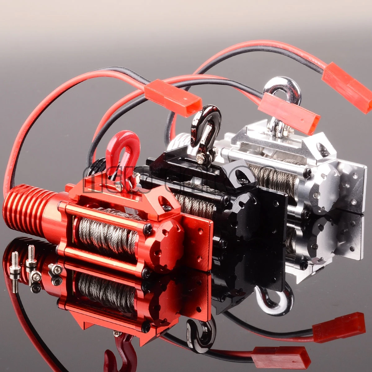 Новинка электрическая лебедка ENRON RC 1:10 из сплава FZ0019 для 1/10 Rock Crawler Axial SCX10 Wraith