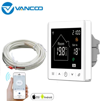 

Vancoo WiFi Smart Thermostat 220V Temperature Controller Remote Control Electric Heating Room Digital thermoregulator warm Floor