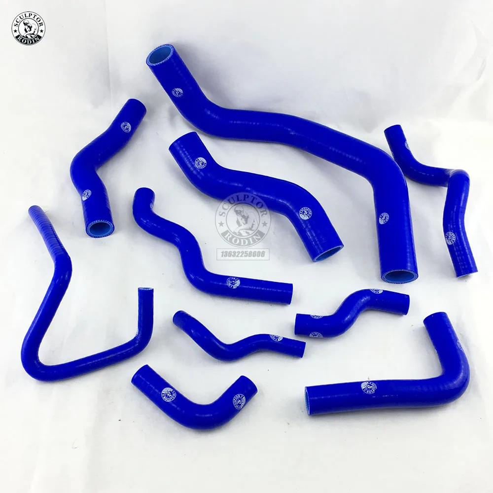 

Silicone Radiator Hose Kit For NISSAN SILVIA 200SX 240SX S13 S14 S15 SR20DET (10PCS) red/blue/black