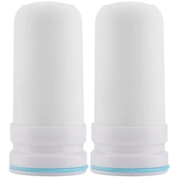 

2Pcs Tap Water Purifier Replacement Filter Kitchen Faucet Washable Ceramic Percolator Water Filter Filtro