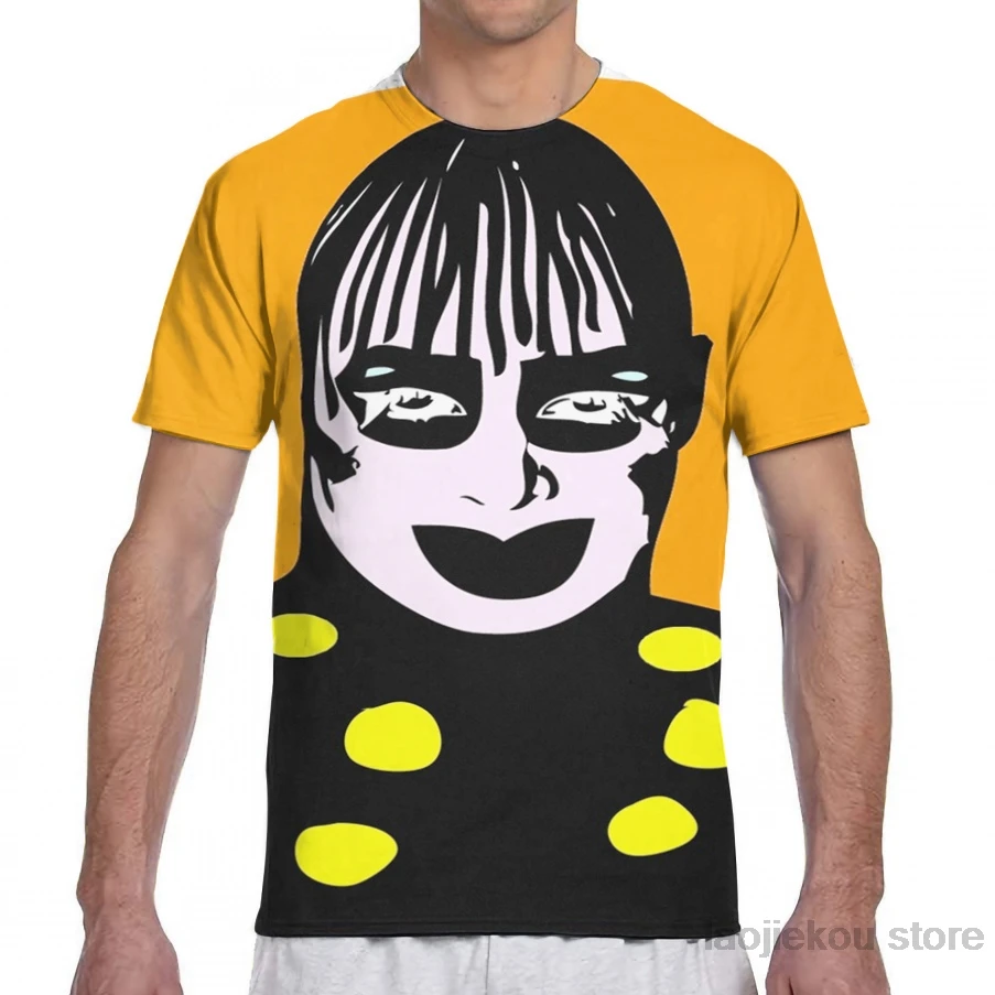 Футболка LEIGH BOWERY для мужчин и женщин модная тенниска со сплошным принтом