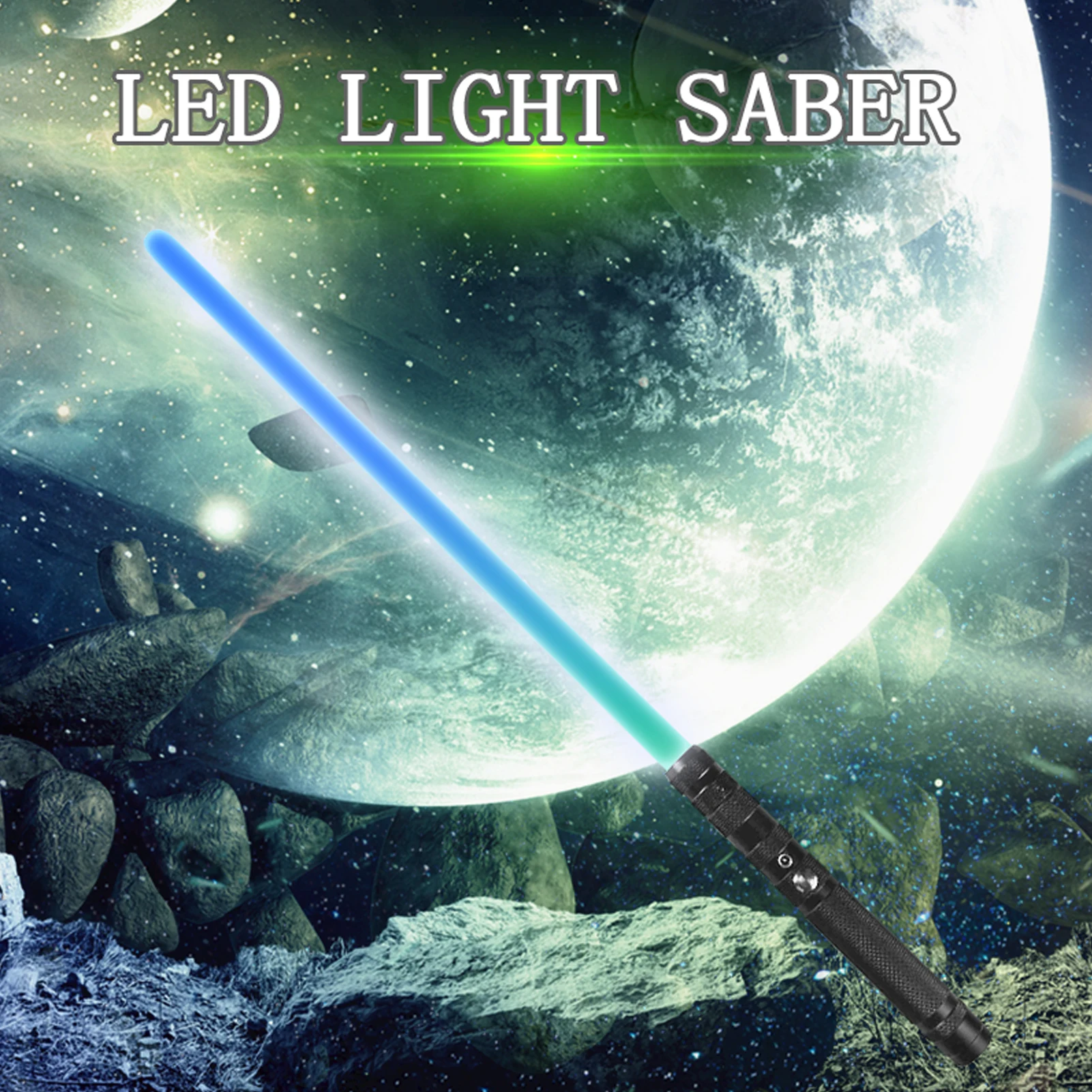 Lightsaber Toys With Sound Seven Color Lights For Children Saber