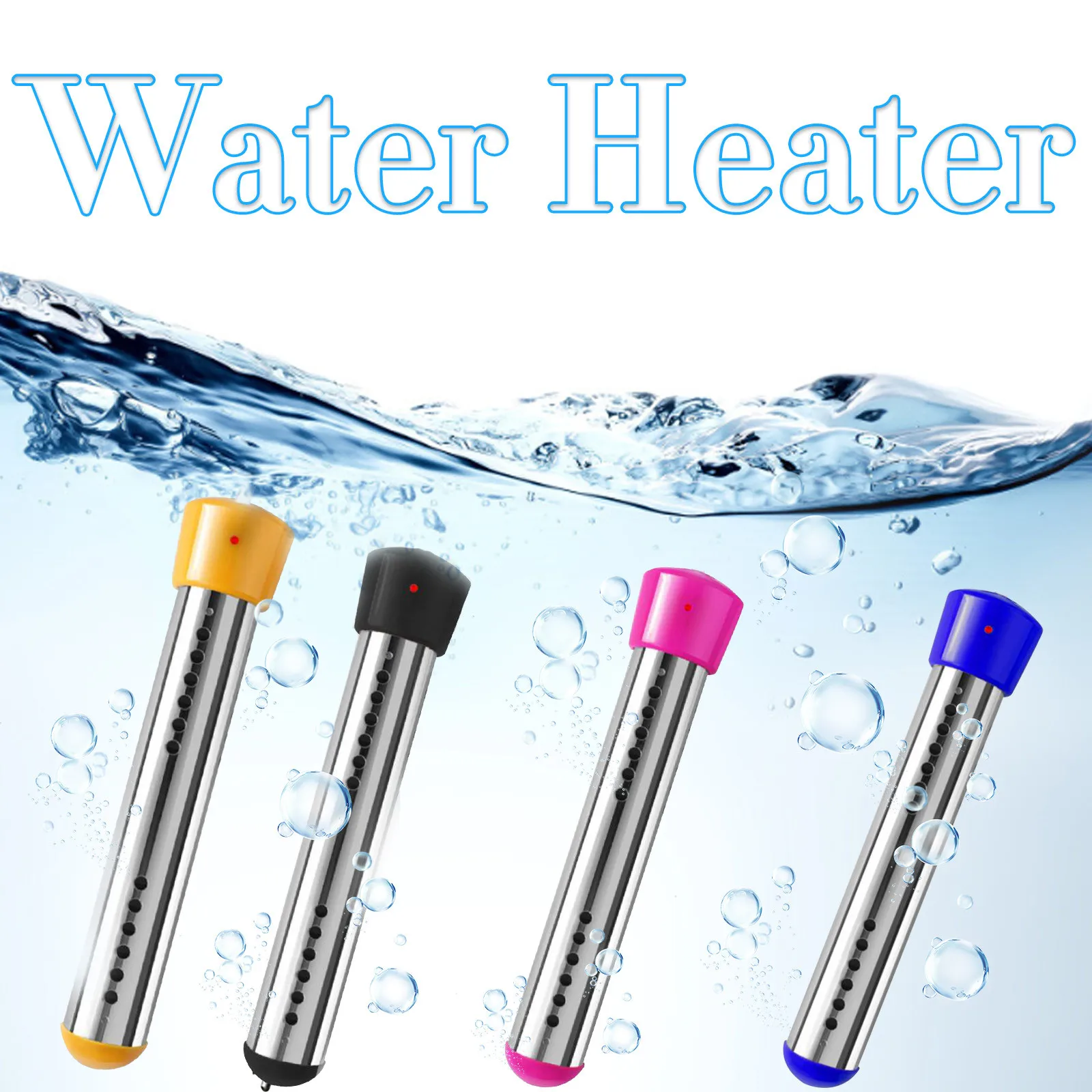 1500W calentador de agua eléctrico de la caldera de agua caliente de café de inmersión de caliente instantánea máquina calentador de piscina portátil de la UE nos UK AU enchufe