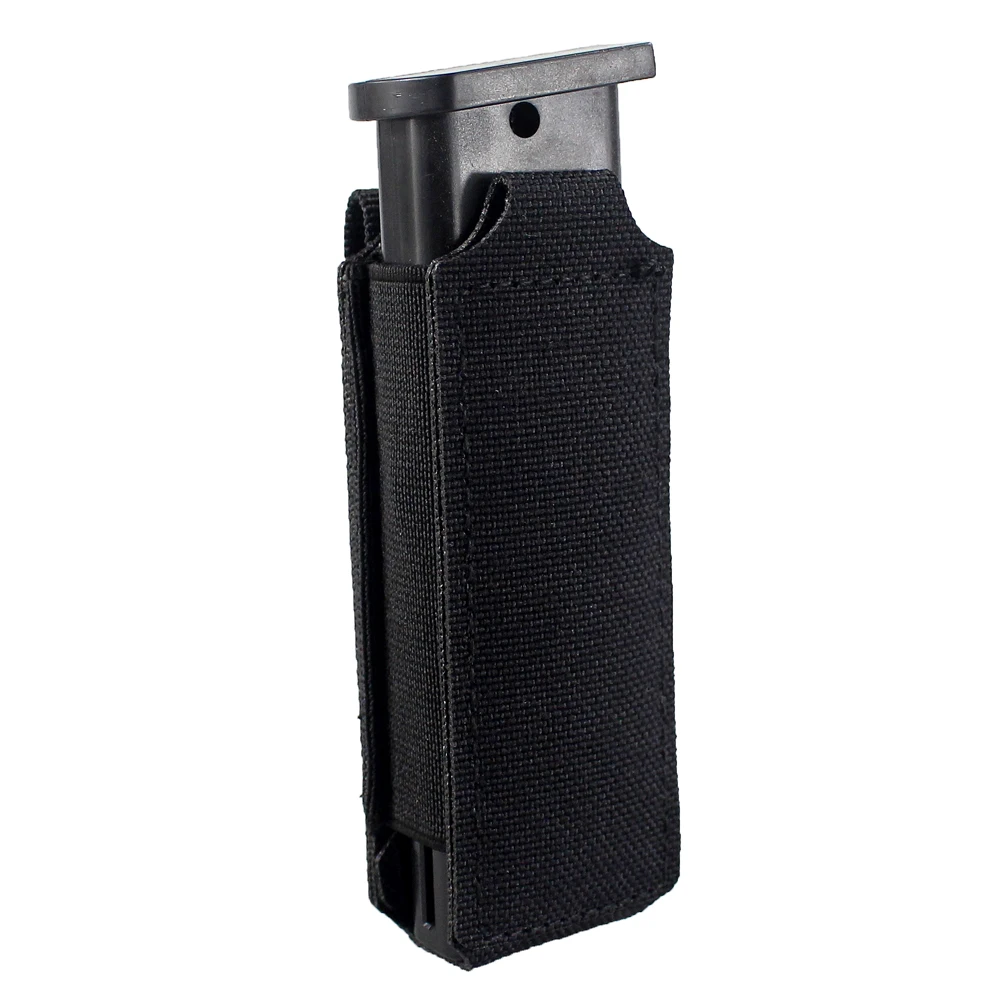 Magazine Holder Tool Pouch Flashlight Elastic Pistol Mag Pouch