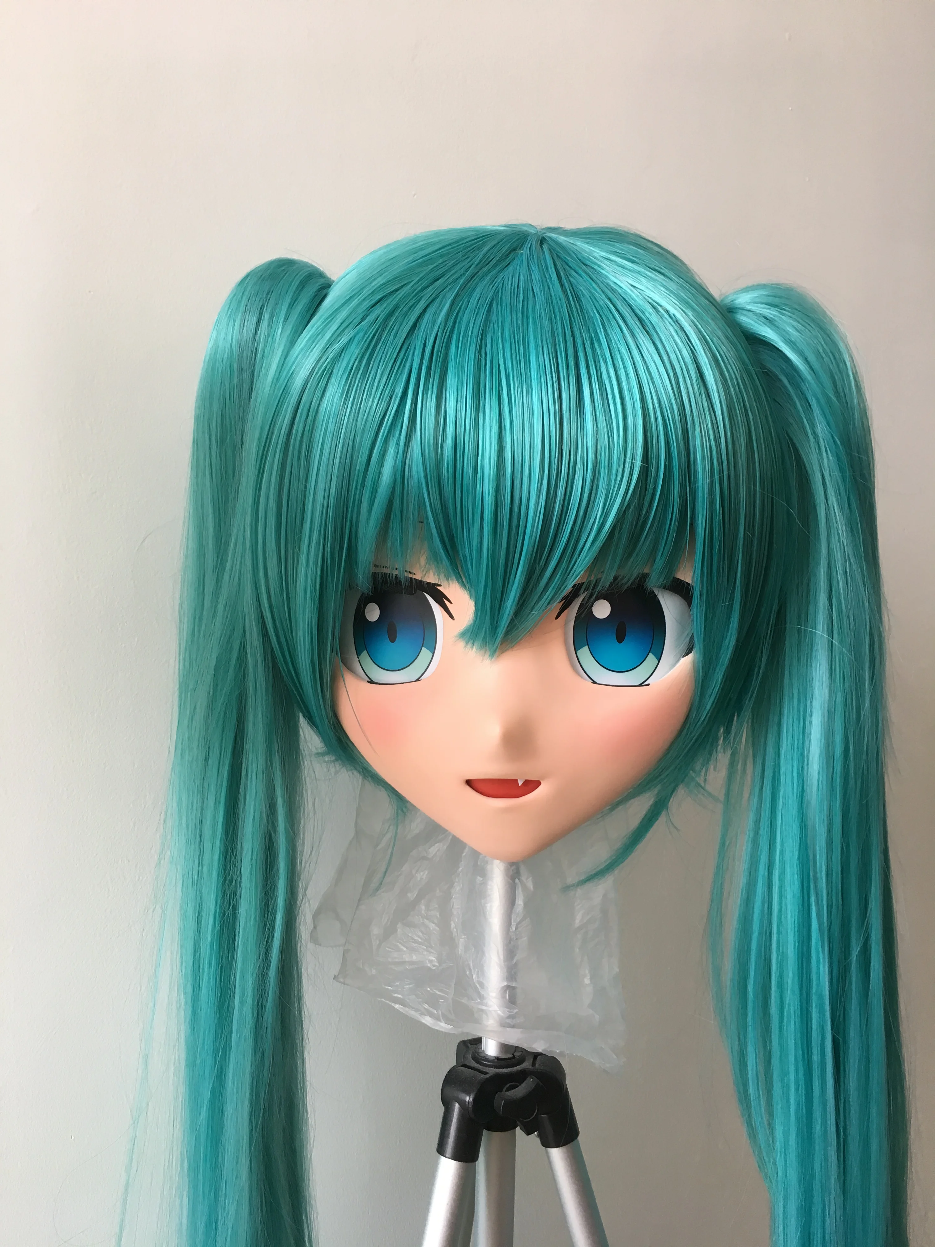 KGM 02) арбалет Девушка BJD кукольная маска Япония Аниме реалистичные силиконовые Хацунэ Мику косплей Кигуруми маскарадные маски