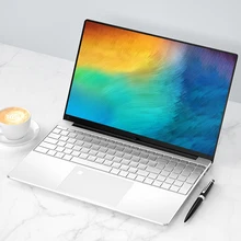 Fingerprint Recognition 15.6 Inch Student Laptop DDR4 12GB RAM 2TB 256GB 512 1TB SSD Intel Celeron J4105 Computer Windows 10