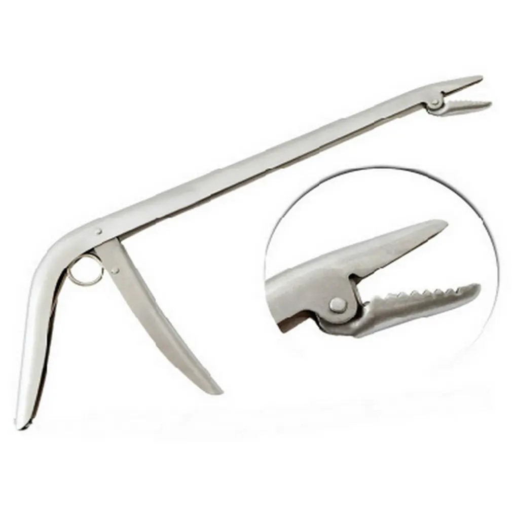 

Fish Mouth Pliers Road Sub Pliers X-F513 Stainless Steel Fish Mouth Fish Lip Clip Grab Hook Fish Pliers Fishing Hook