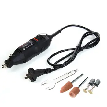 

110V 130W 5-Speed Adjustment Electric Drill Polishing Rotary Tool Engraving Machine Versatile Cutting Polishing Sanding Machine