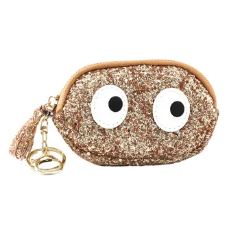 

Maison Fabre 2018 Brand Women Grind Leather Wallet Ladies Card Holder Wallet Sequins Zipper Coin Pocket Purses Zipper Wallet