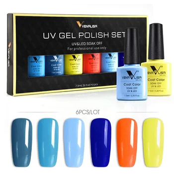 

#61508 Venalisa Nail Gel Polish Soak Off UV LED Gel Nail Polish UV Gel Long Lasting Beauty Salon Nail Art fake tips display