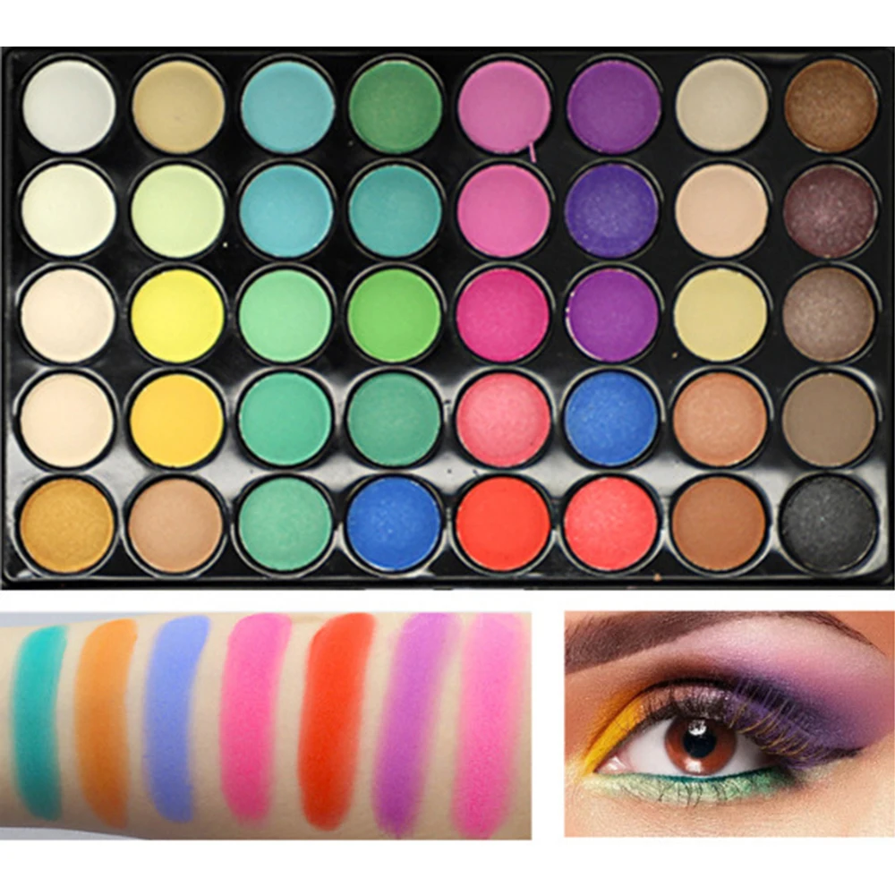 

Professional 40 Colors Matte Eye Shadow Palette Pigments Make Up Eyeshadow Glitter Waterproof Makeup Eyeshadow Nude Palette