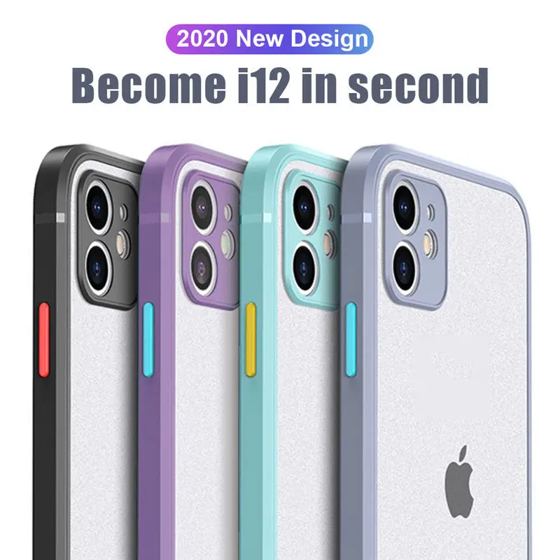 Чехол бампер для iPhone 12 11 Pro Max XS XR X 7 8 Plus SE 2|Бамперы| |