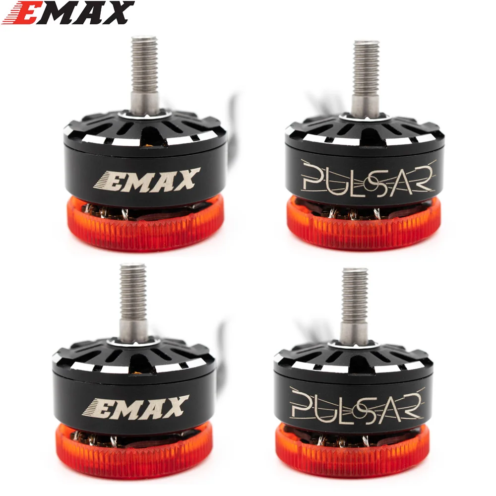 EMAX Pulsar 2306 1700KV 3 6S 2400KV светодиодный 4S светильник бесщеточный двигатель CW Thread для радиоуправляемого дрона FPV