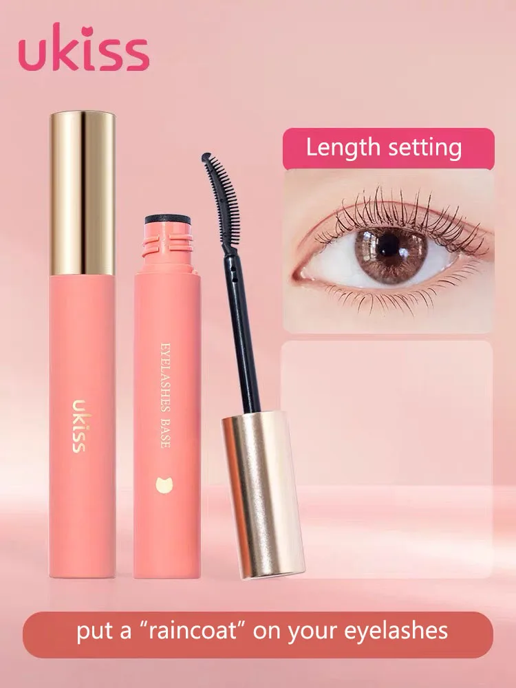 

UKISS Eyelash Primer Styling Liquid Waterproof Curling Setting Liquid Waterproof Lengthen Thick Fine Brush Head Mascara Nude