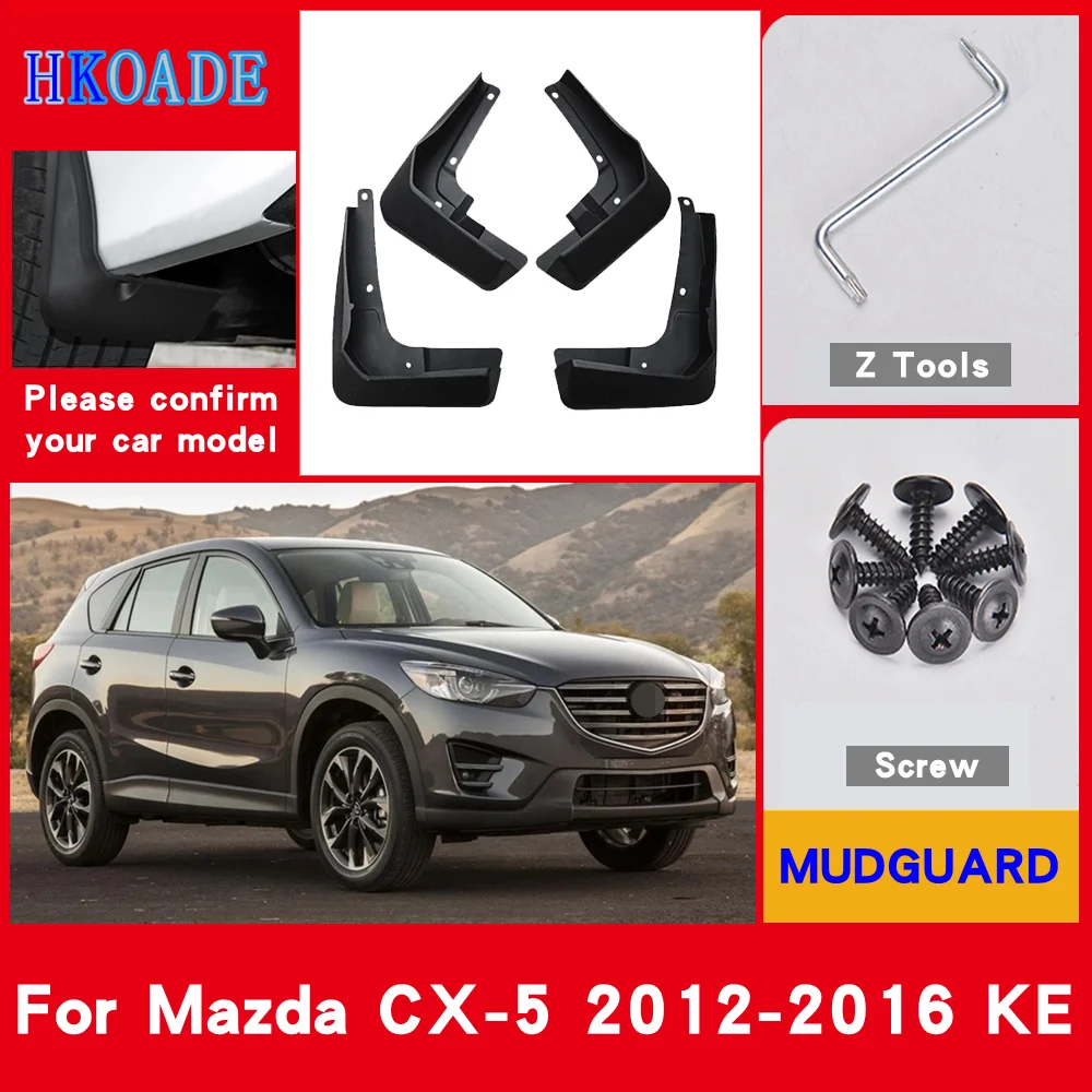 Car Mud Flaps For Mazda CX 5 20162012 MK1 KE CX5 CX 5 2013 2015